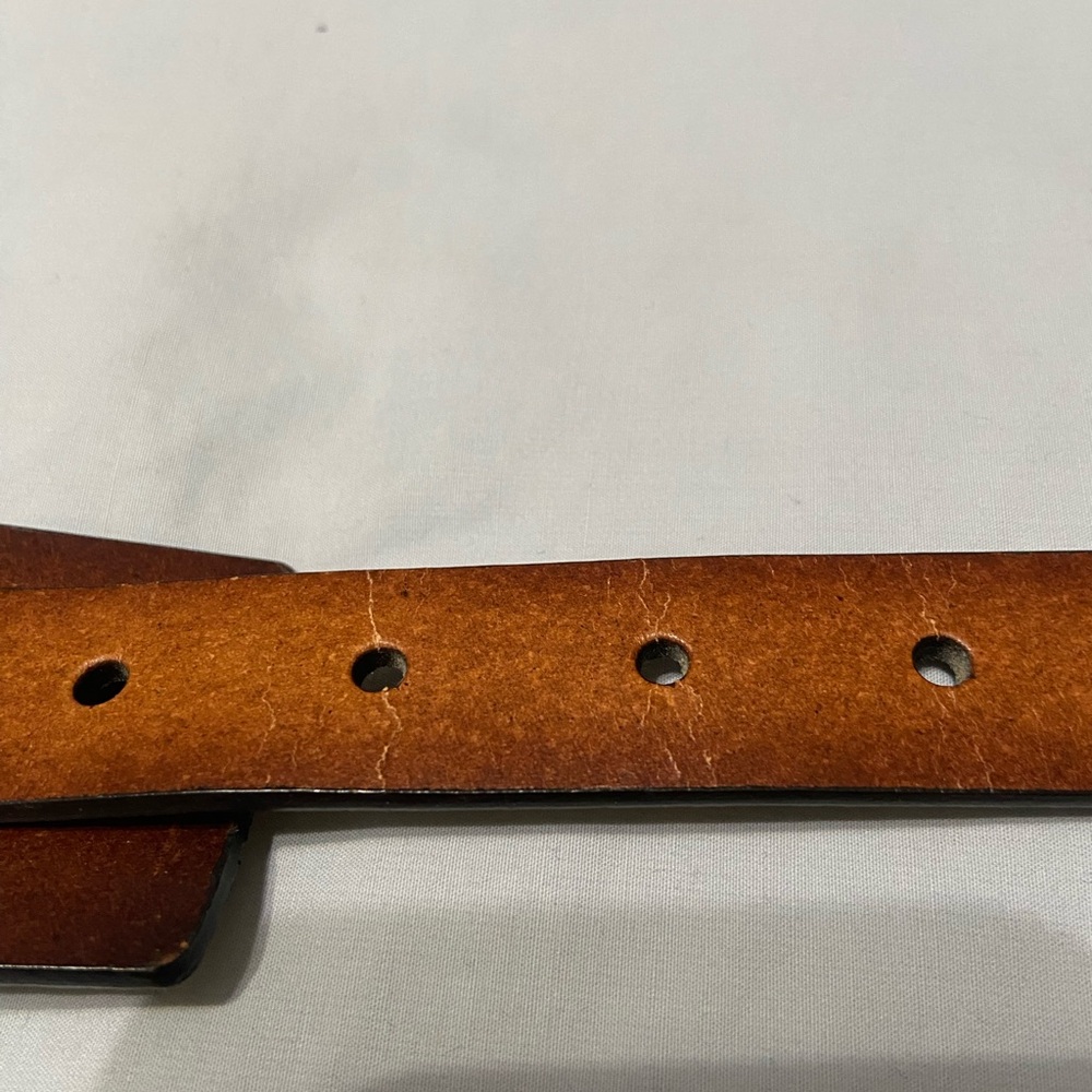 Brand New NOBO Studded Brown Leather Belt XL - Picture 4 of 9